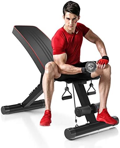 Dripex Adjustable Weight Bench — 330 lbs
